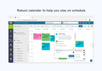 Screenshot of Owl’s calendar and integrated personal appointments feature. A central Owl account can be used to manage many locations increasing billing accuracy and simplicity for clients.
