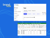 Screenshot of Reporting and collaboration - White-labeled reports in Excel, with comprehensive dashboards and team management