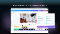 Screenshot of AI Video Editor Dashboard