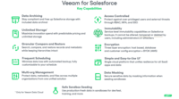 Screenshot of Veeam for Salesforce Key Capabilities