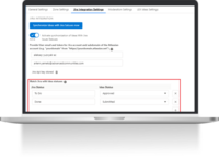 Screenshot of Jira integration settings