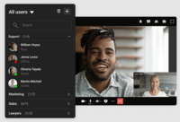 Screenshot of Address Book