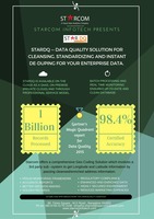 Screenshot of Data Cleaning, De-duplication , Standardization , Enrichment tool.