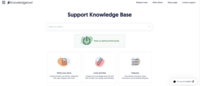 Screenshot of KnowledgeOwl's Support help center, built using KnowledgeOwl