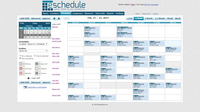 Screenshot of Weekly Schedule View