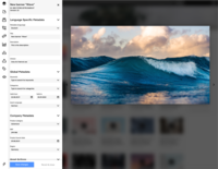 Screenshot of Digital Asset Management Solution
