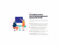 Screenshot of eSkilled LMS Features