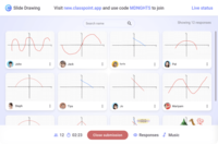Screenshot of Slide Drawing Activity