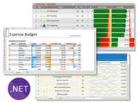 Screenshot of .NET Spreadsheet components for WinForms, WPF, and ASP.NET