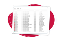 Screenshot of Cert List