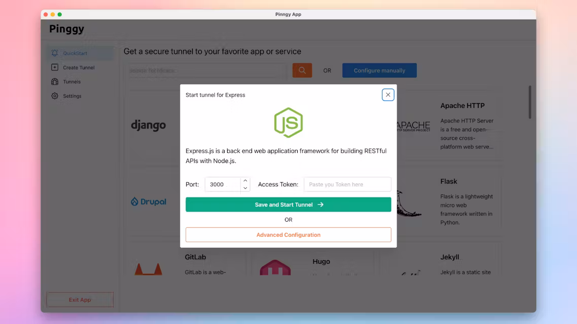 Product screenshot