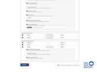 Screenshot of running the Demo Migration, which includes transferring 20 tickets and 20 articles.