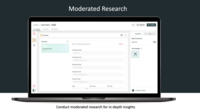 Screenshot of moderated research for in-depth insights​