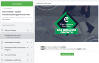 Screenshot of Business Hub-  Includes academy training videos, assets, templates, and everything to ramp up including prospects to develop sales skills.
