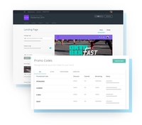 Screenshot of Classy events management