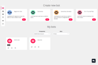 Screenshot of The BotXO Platform