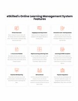 Screenshot of eSkilled LMS Features