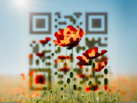 Screenshot of QR Code for florist