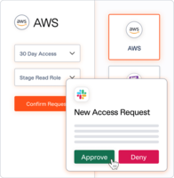 Screenshot of Cut down on IT tickets for routine app access requests. With Lumos, you can save time and reduce help desk tickets. Your employees can discover, request, and get access to apps in minutes.