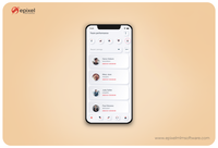 Screenshot of MLM Mobile App Team View