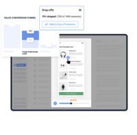 Screenshot of Session replay