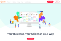 Screenshot of Business Home Page