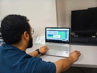 Screenshot of a client using the Panacea system