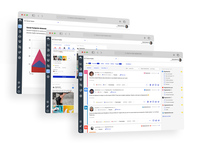 Screenshot of Social Inbox, Auto-moderation, AI Assistant, Social CRM,  Schedule & Publish, Analytics, Reporting