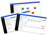 Screenshot of Visualize integration flows, drill-down to deployment details and runtime analytics
