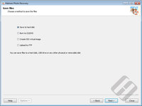 Screenshot of Data Recovery Master: Saving Files