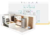 Screenshot of 3D Kitchen & Bath Design Solution