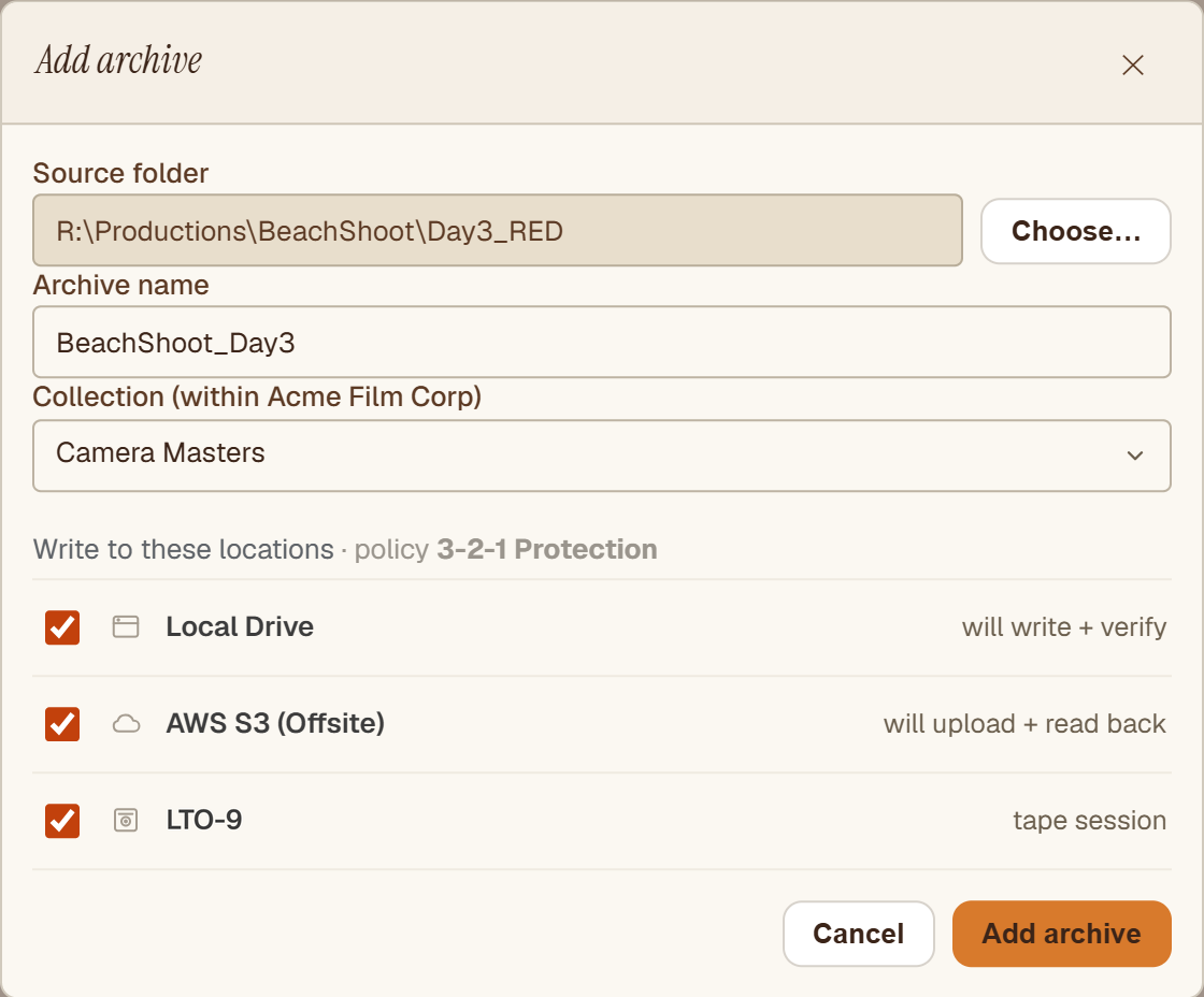 Screenshot of Save dialog