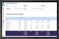 Screenshot of Replicon's payroll management