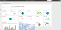 Screenshot of Pro-Sapien EHS Software leverages Power BI to get insights into EHS performance