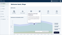 Screenshot of Myra App Dashboard