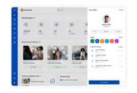 Screenshot of TalentLMS' learner view of a course