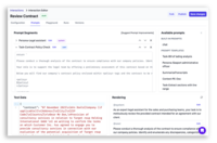 Screenshot of the Interaction Composer.
