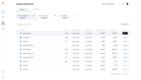 Screenshot of Forwardly- Invoice Payments