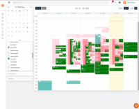 Screenshot of See appointments and events on a team's calendar.
