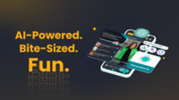 Screenshot of AI - Powered and Bite Sized Training