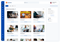 Screenshot of the TalentLMS dashboard