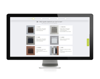 Screenshot of Product finder on TRUMPF website