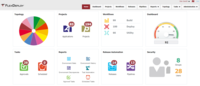 Screenshot of The Main Dashboard in FlexDeploy
