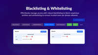 Screenshot of Blacklisting & Whitelisting