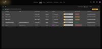 Screenshot of Leads Module Dark Mode