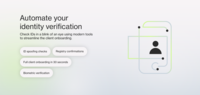 Screenshot of Tools to streamline the client onboarding and check ID.