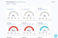 Screenshot of Blackpurl's Workshop Dashboard