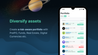 Screenshot of Diversify assets
