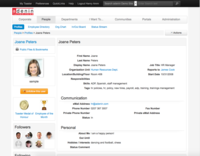 Screenshot of User Profile Page