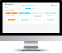 Screenshot of Step 1: Create a PeopleKeep account.